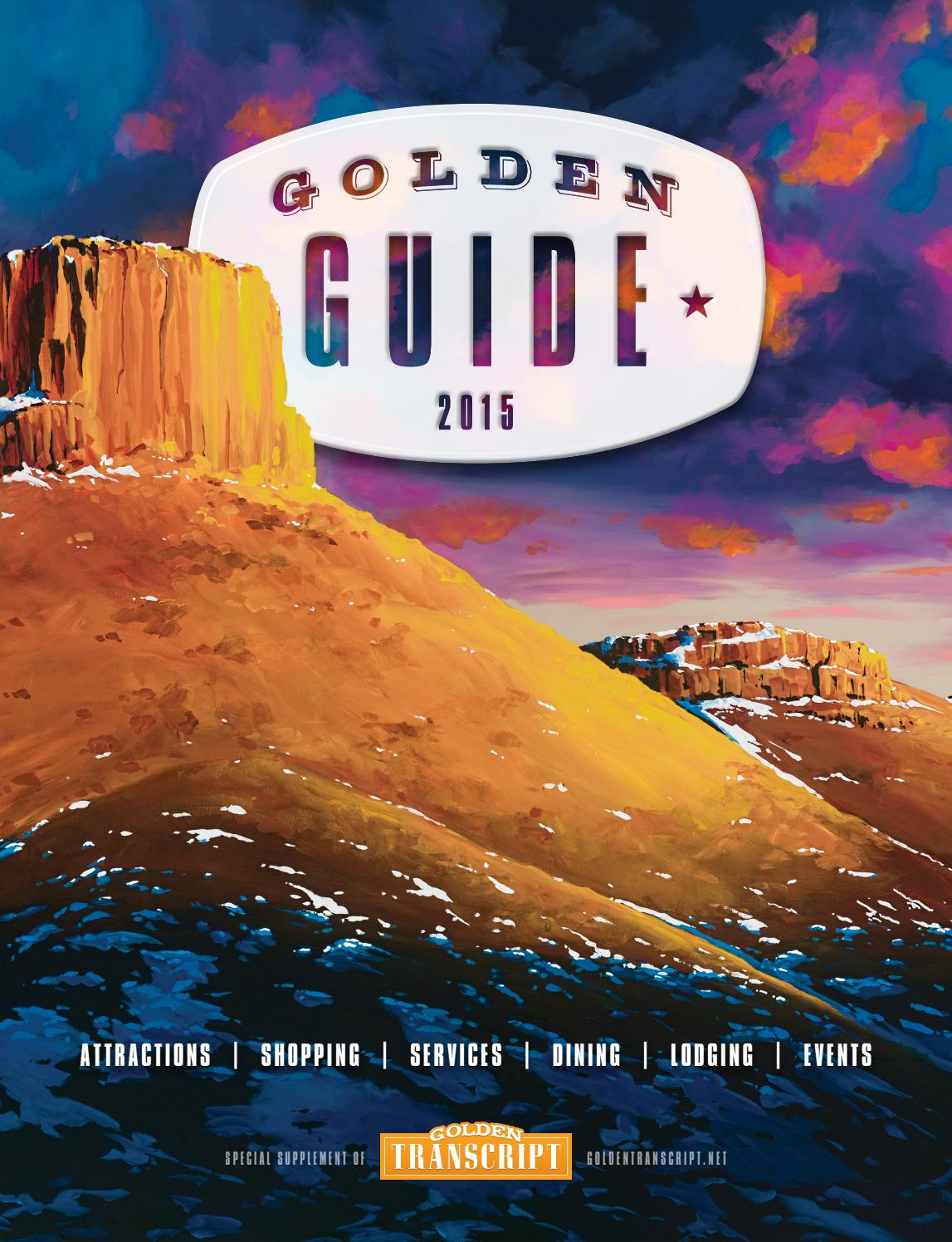 2015 Golden Guide by City of Golden Issuu