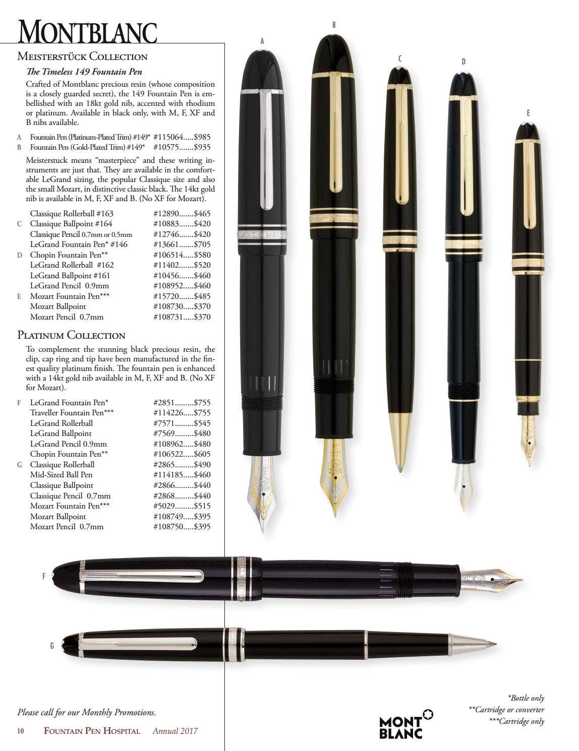 Fountain Pen Hospital Annual 2017 Catalog by Fountain Pen Hospital