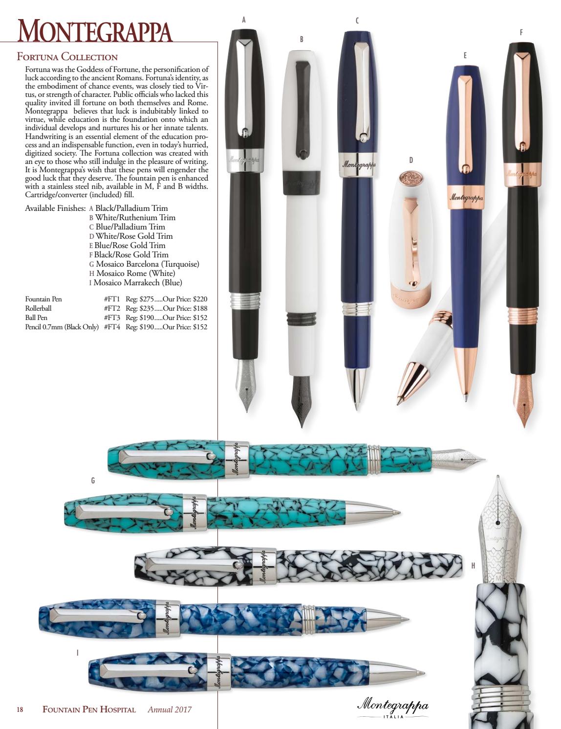 Fountain Pen Hospital Annual 2017 Catalog by Fountain Pen Hospital Issuu