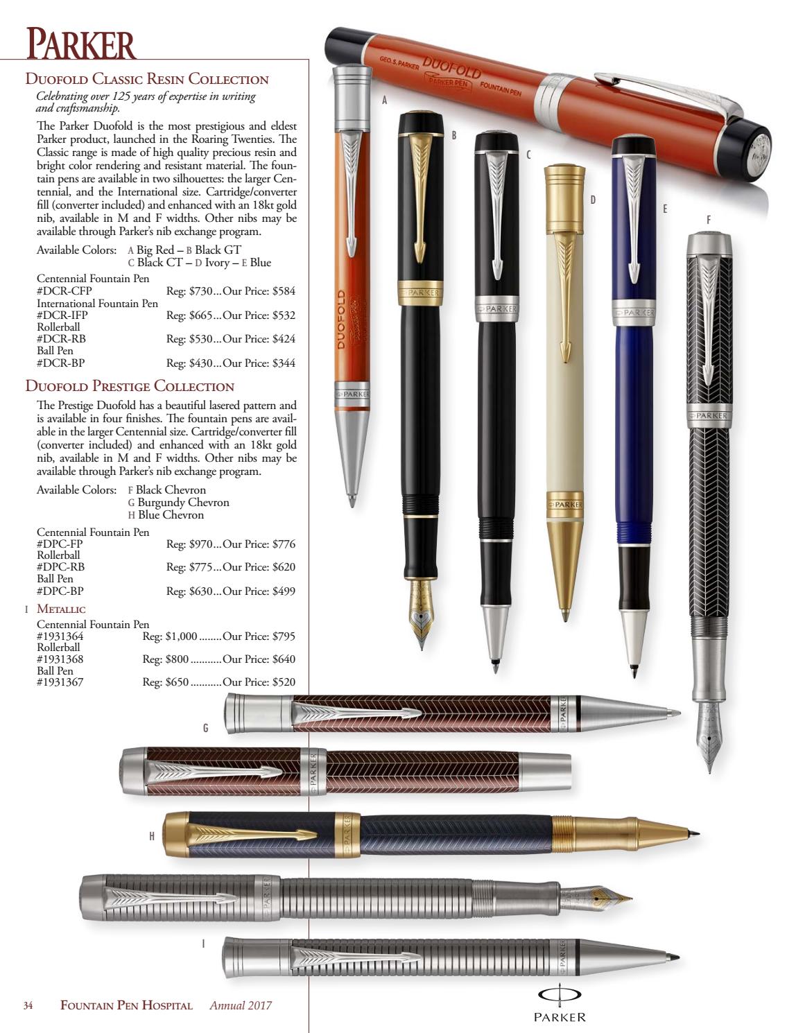 Fountain Pen Hospital Annual 2017 Catalog by Fountain Pen Hospital Issuu