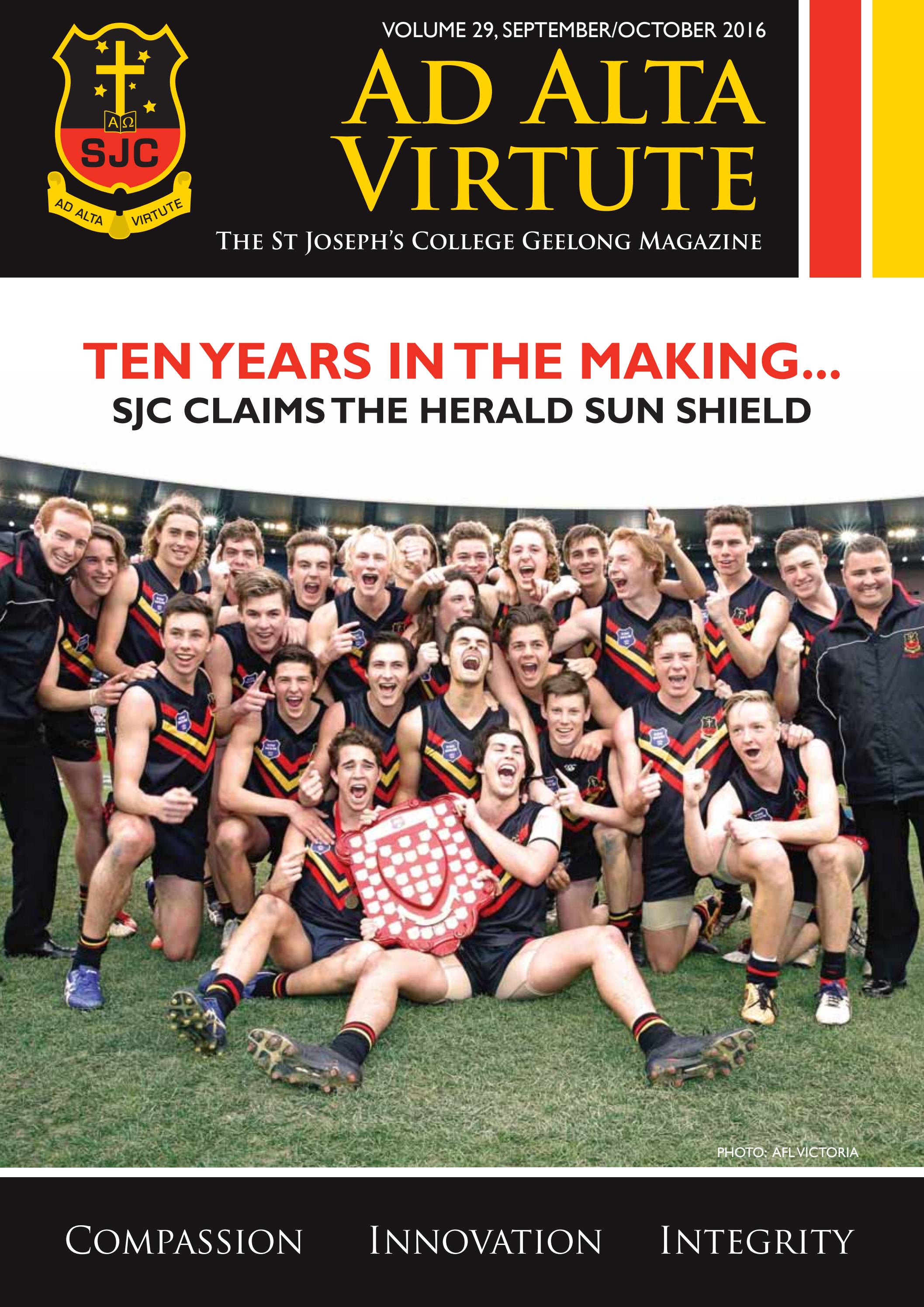 Ad Alta Virtute 2016 By St Joseph s College Geelong Issuu Ad Alta Virtute 2016 By St Joseph s College Geelong Issuu