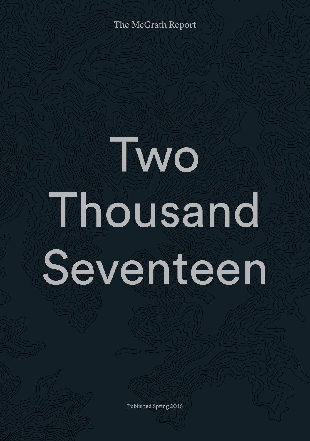 McGrath Report 2017 by McGrath Estate Agents Issuu