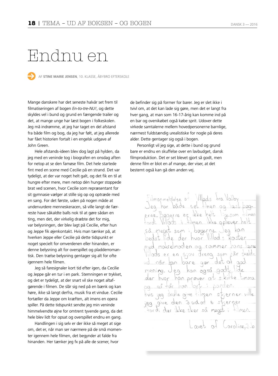 Essay engelsk folkeskolen 03 picture