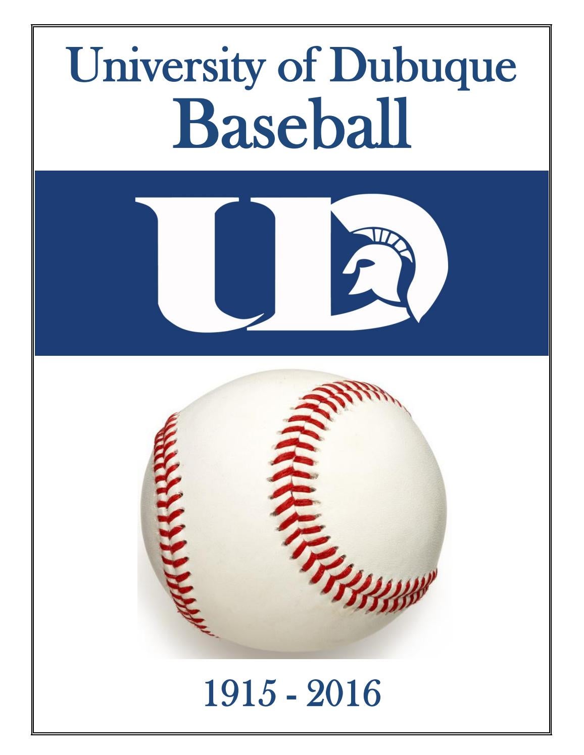 2016: University of Dubuque Baseball Record Book by @UDubuqueSports - Issuu 2016: University of Dubuque Baseball Record Book by @UDubuqueSports - Issuu
