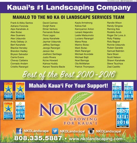 Best of Kauai 2016 by The Garden Island Newspaper - Issuu