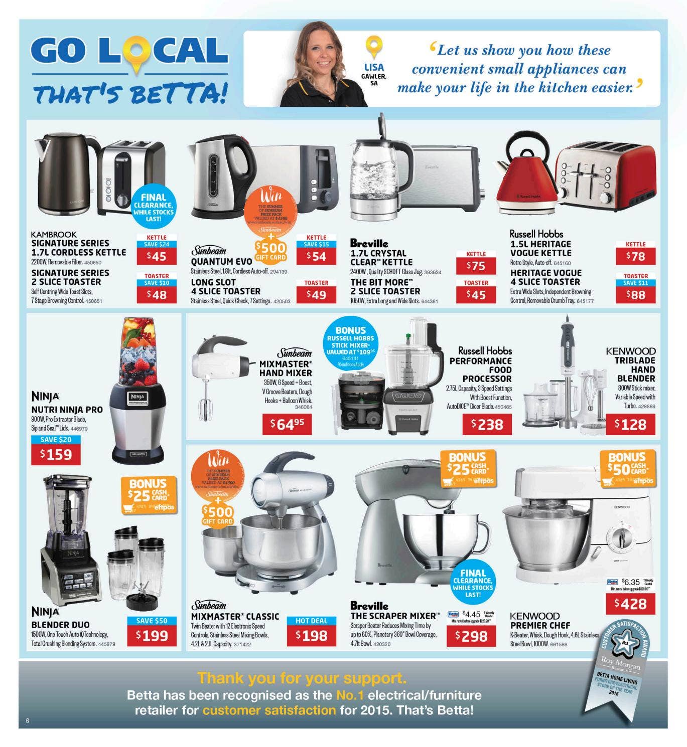 Betta Home Electrical Catalogue - November 2016 by Echo Publications ...