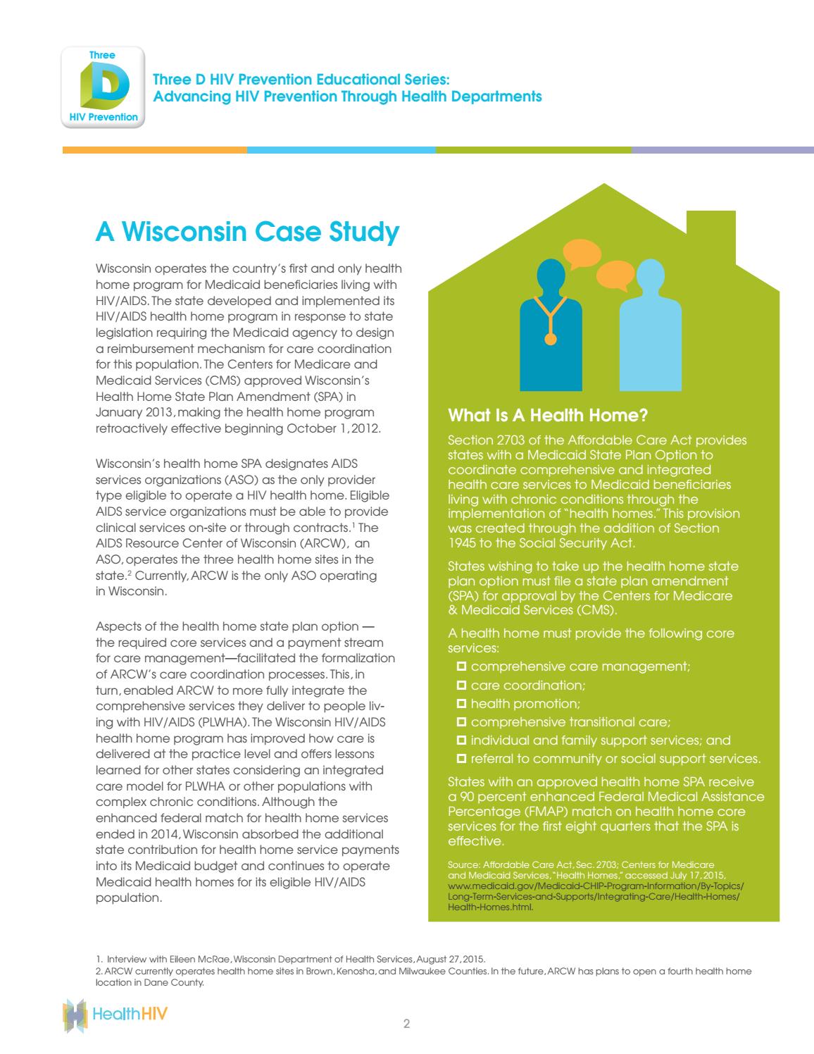 Wisconsin health homes v2 pages by HealthHIV Issuu