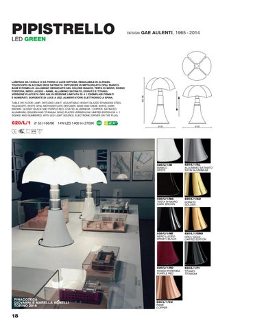 martinelli luce spa 灯饰目录 · Catalogo lampade martinelliluce 2017 第 18 页