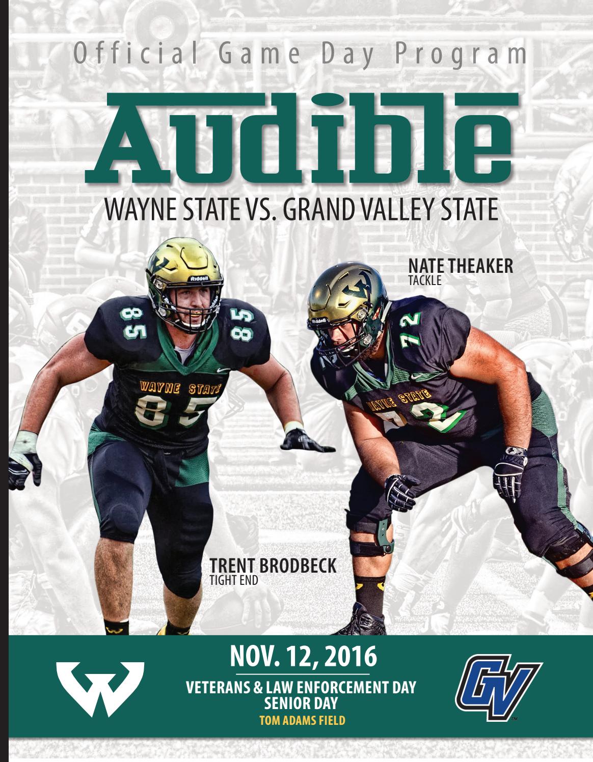 Football Hosts Northern Michigan on Senior Day - Wayne State University  Athletics