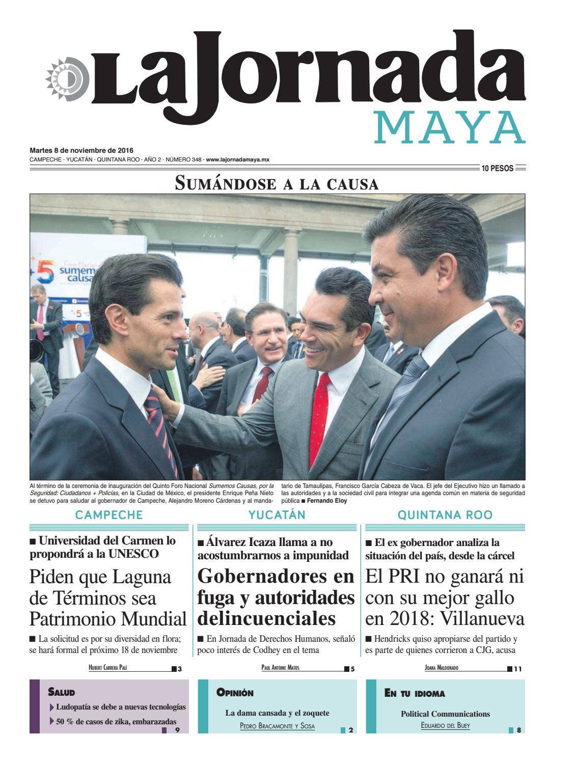 La Jornada Maya · martes 8 de noviembre, 2016 by La Jornada Maya - Issuu