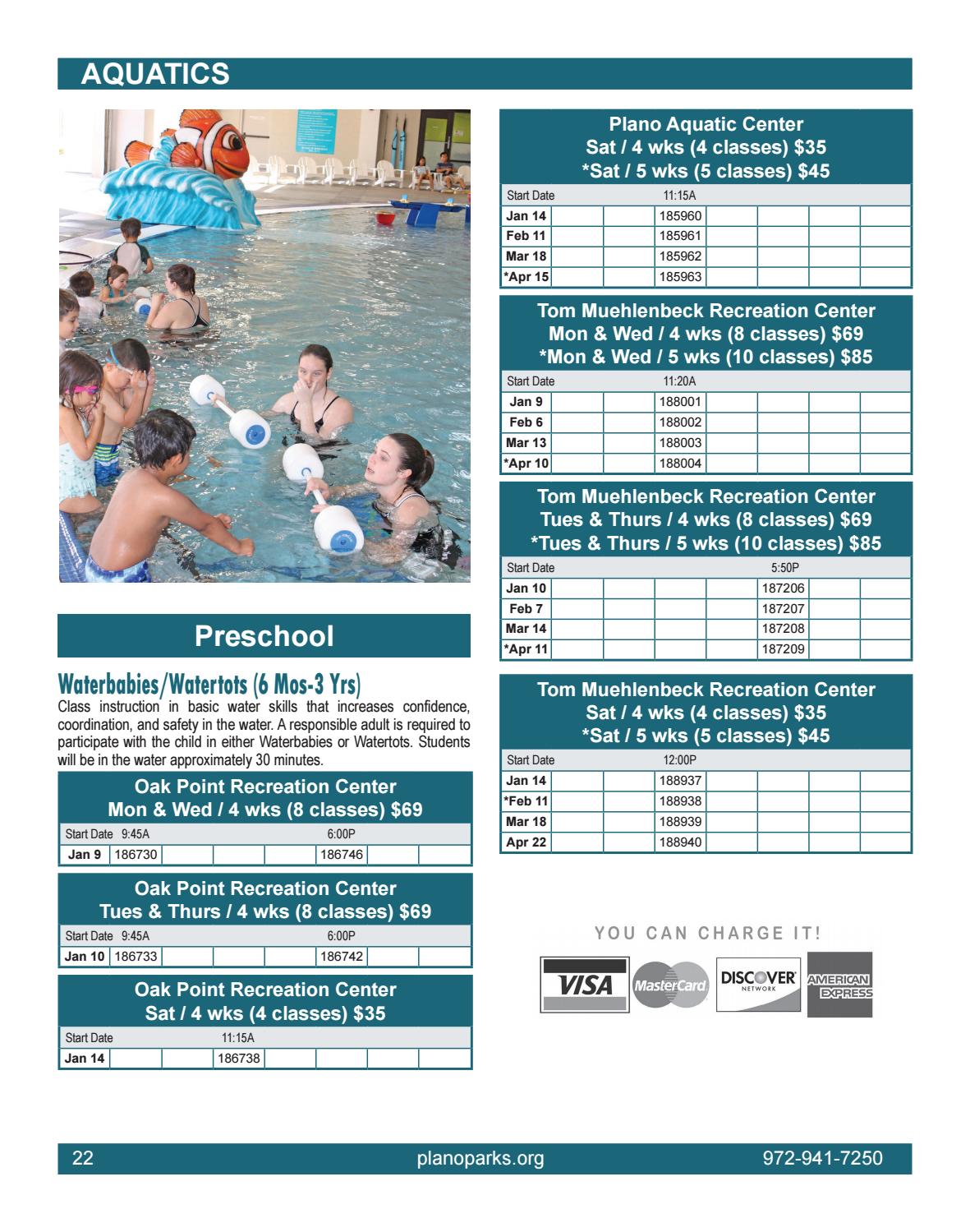 Plano Parks & Recreation Winter/Spring 2017 Leisure Catalog by Plano
