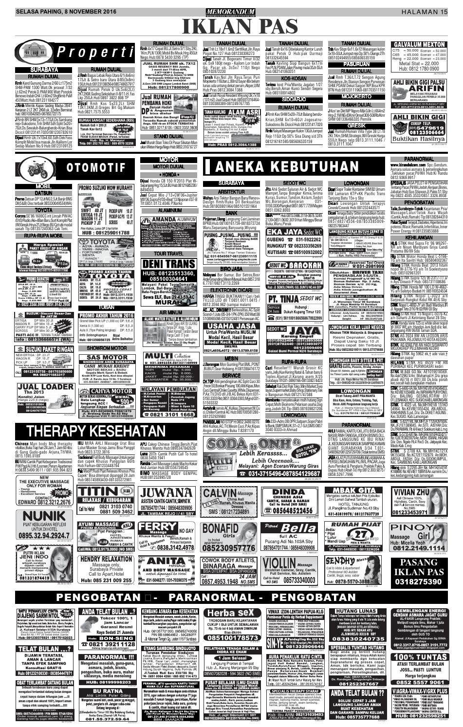 Memorandum Edisi 8 November 2016 By MEMORANDUM Issuu