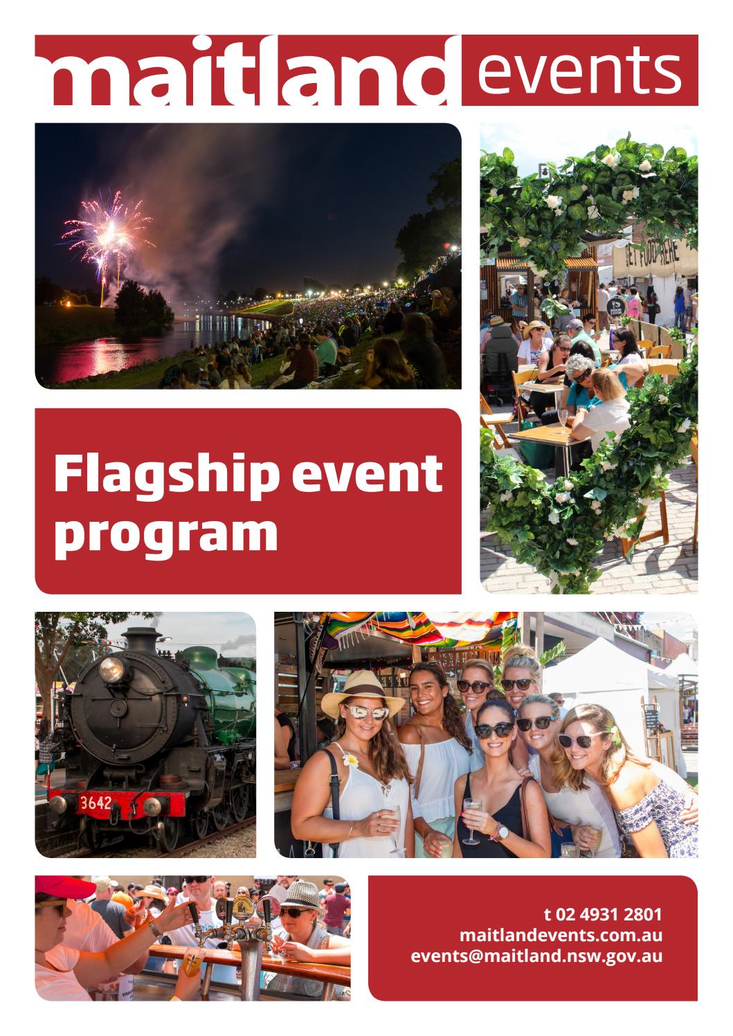 Maitland Events flagship event program by Maitland City Council Issuu