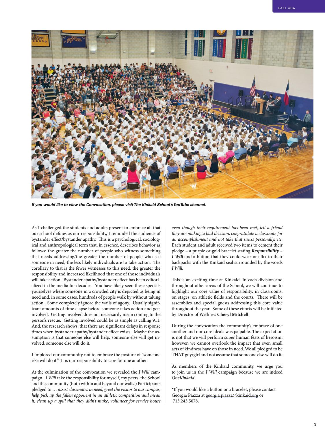 We Cannot Continue To Overlook High >> Kinkaid Fall Magazine 2016 By The Kinkaid School Issuu We Cannot Continue To Overlook High >> Kinkaid Fall Magazine 2016 By The Kinkaid School Issuu