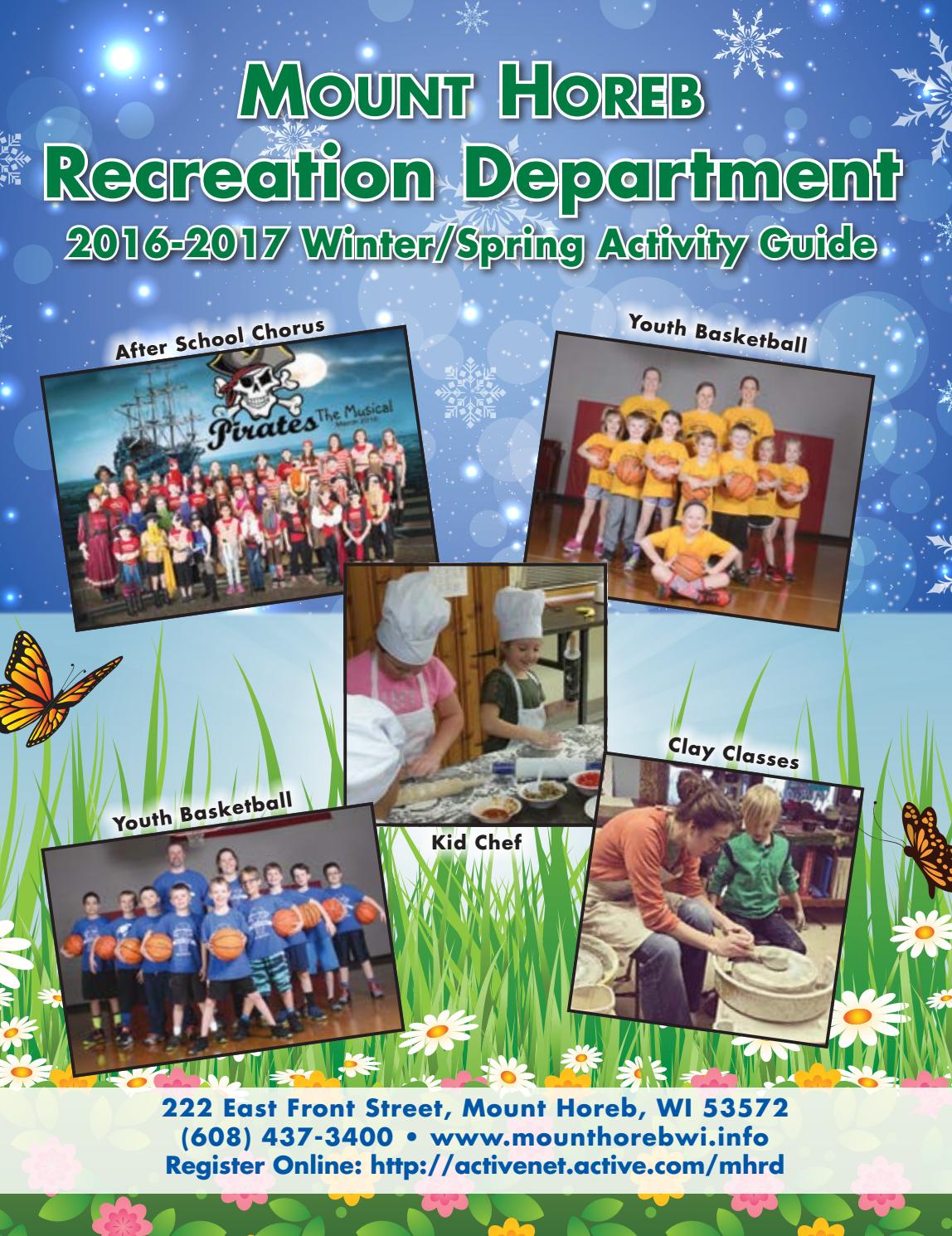 2016-2016 Winter/Spring Activity Guide by Woodward Community Media - Issuu