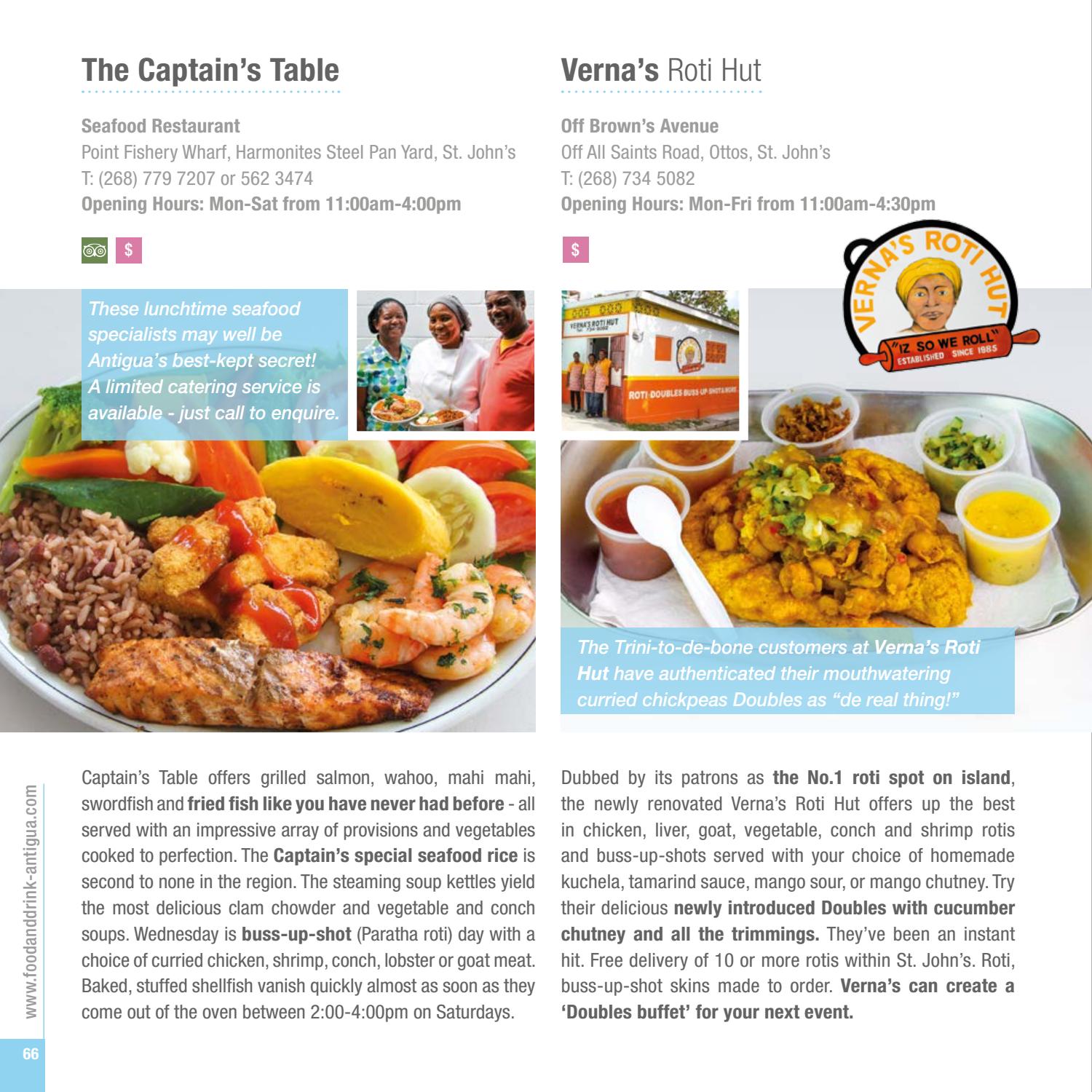 Antigua & Barbuda Food & Drink Guide 2017 by Leeward Consultants - Issuu