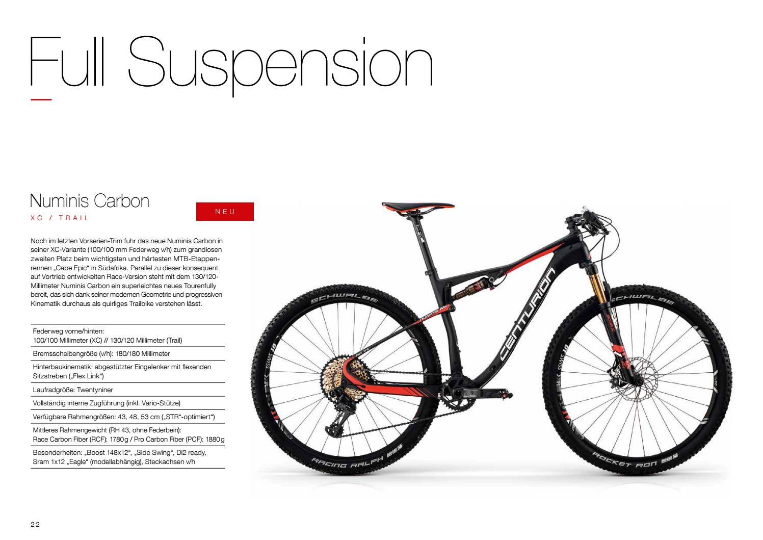 CENTURION BIKES 2017 by MERIDA & CENTURION Germany GmbH Issuu