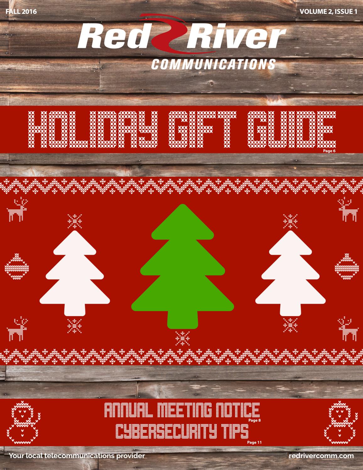 Red River Communications Fall 2016 Newsletter by Red River