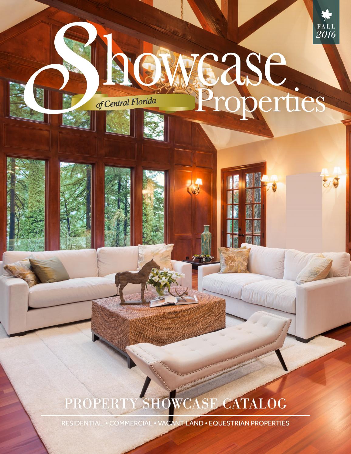 Showcase Properties 2016 Fall Listing Book by Showcase Properties of