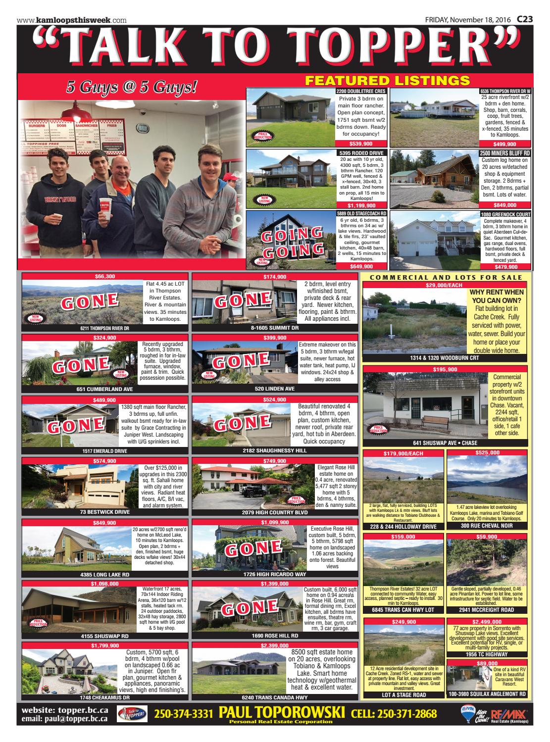real estate this week november 18 2016 by kamloopsthisweek issuu excel rv windows