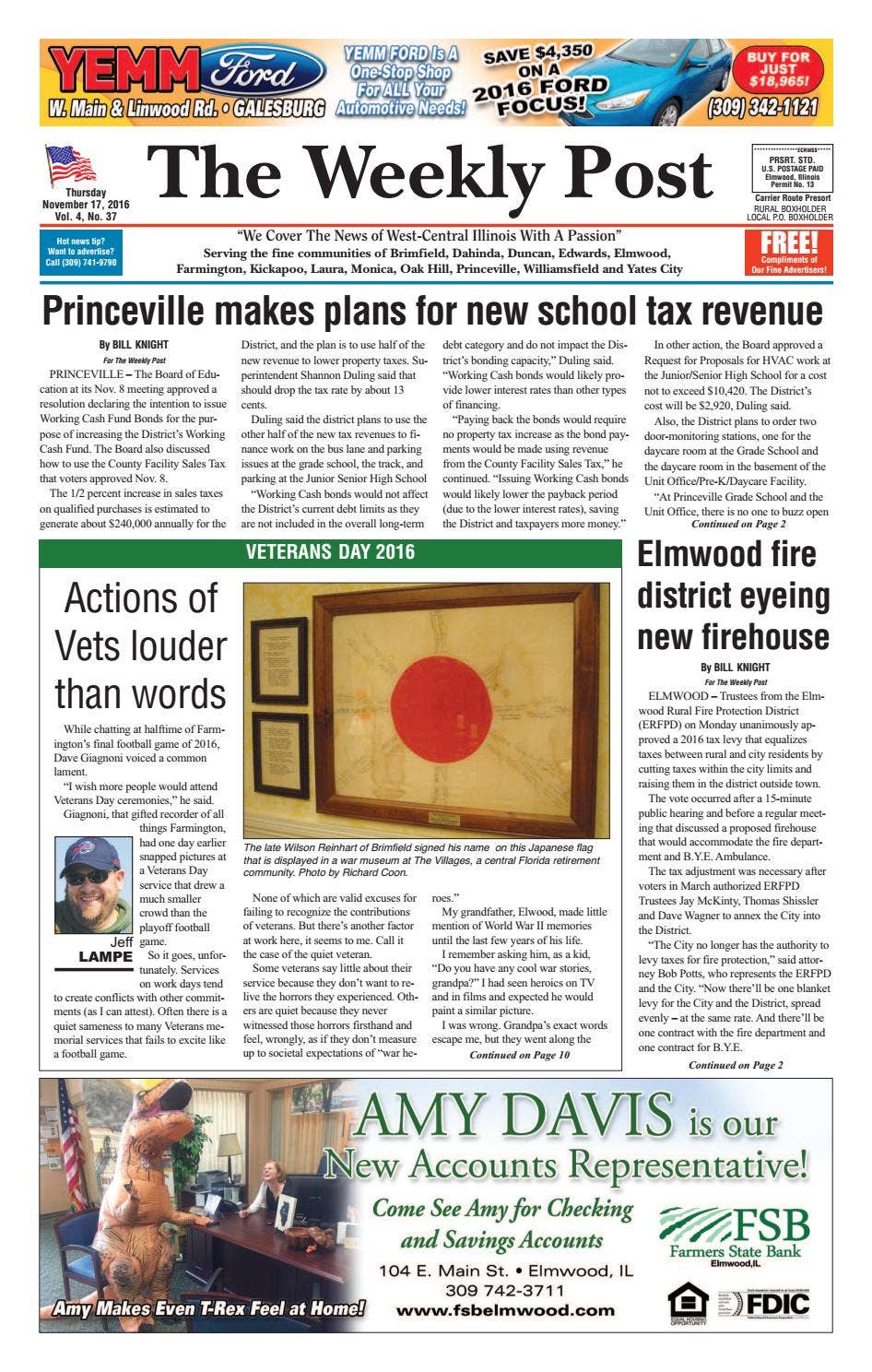 The Weekly Post 11/17/16 by The Weekly Post - Issuu