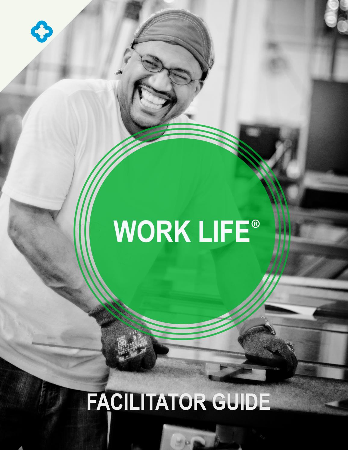 Work Life Facilitator Guide Sample by Chalmers Center - Issuu