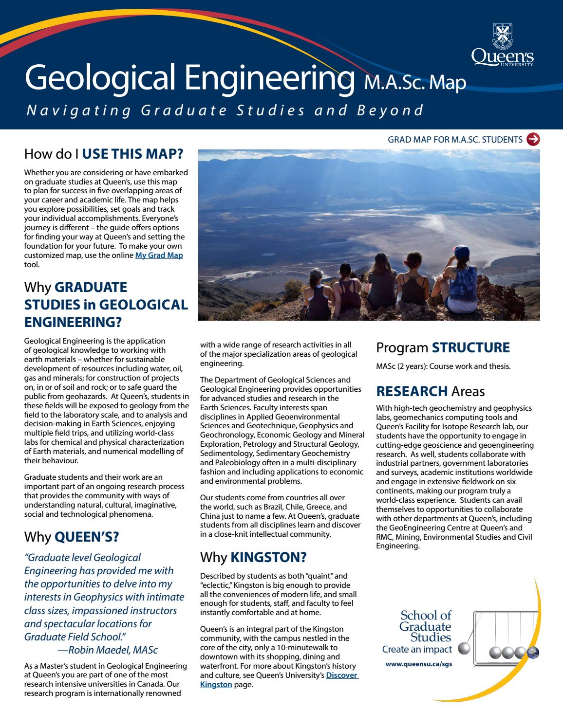 Geological engineering masc web by Smith Engineering at Queen's University Issuu