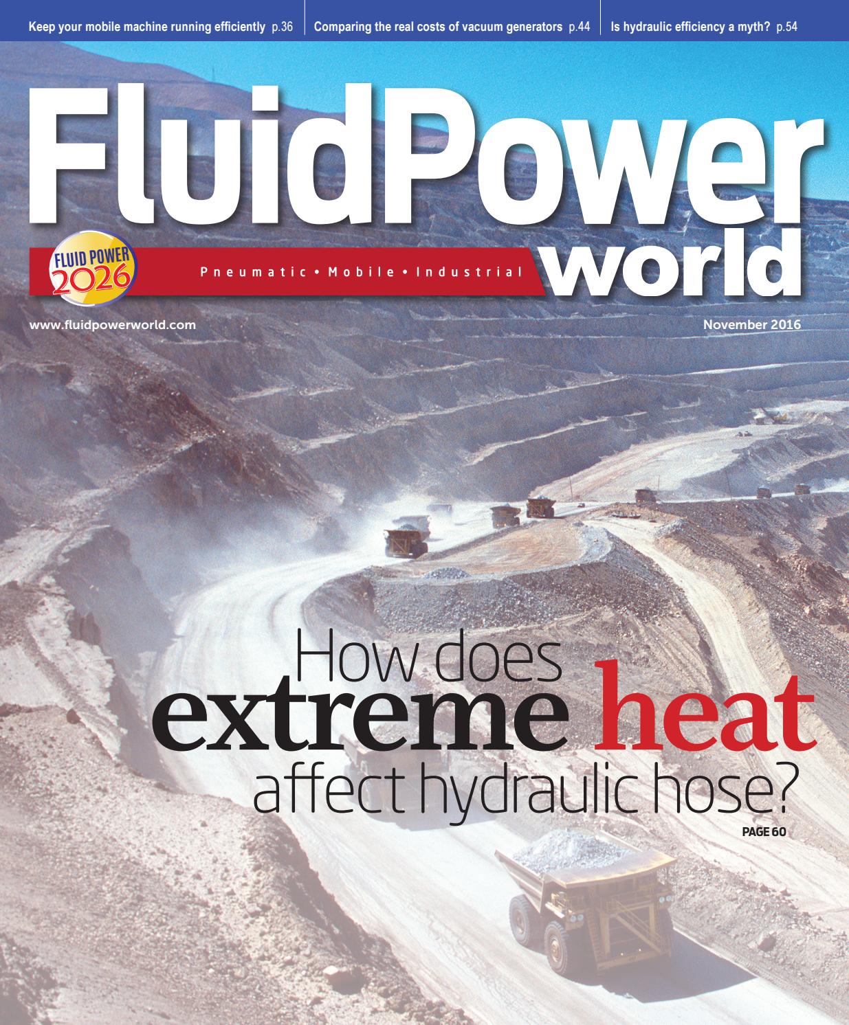 Fluid Power World November 2016 by WTWH Media LLC Issuu