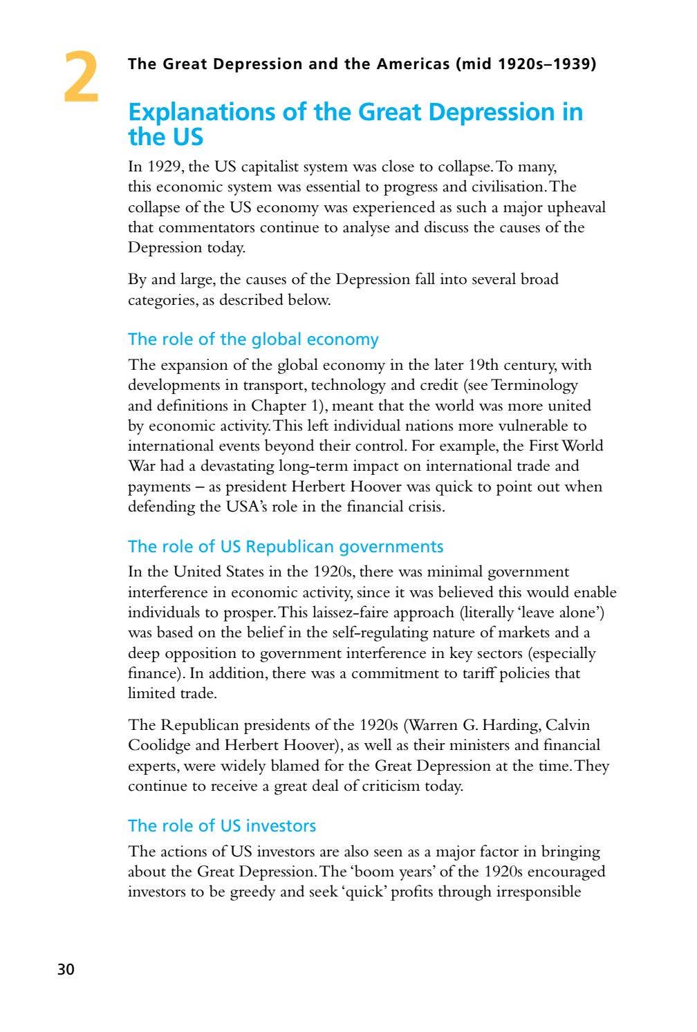 Preview History for the IB Diploma Paper 3 - The Great Depression and ...