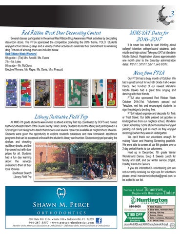 Mandarin Middle School Newsletter by Academy Publishing, Inc. Issuu