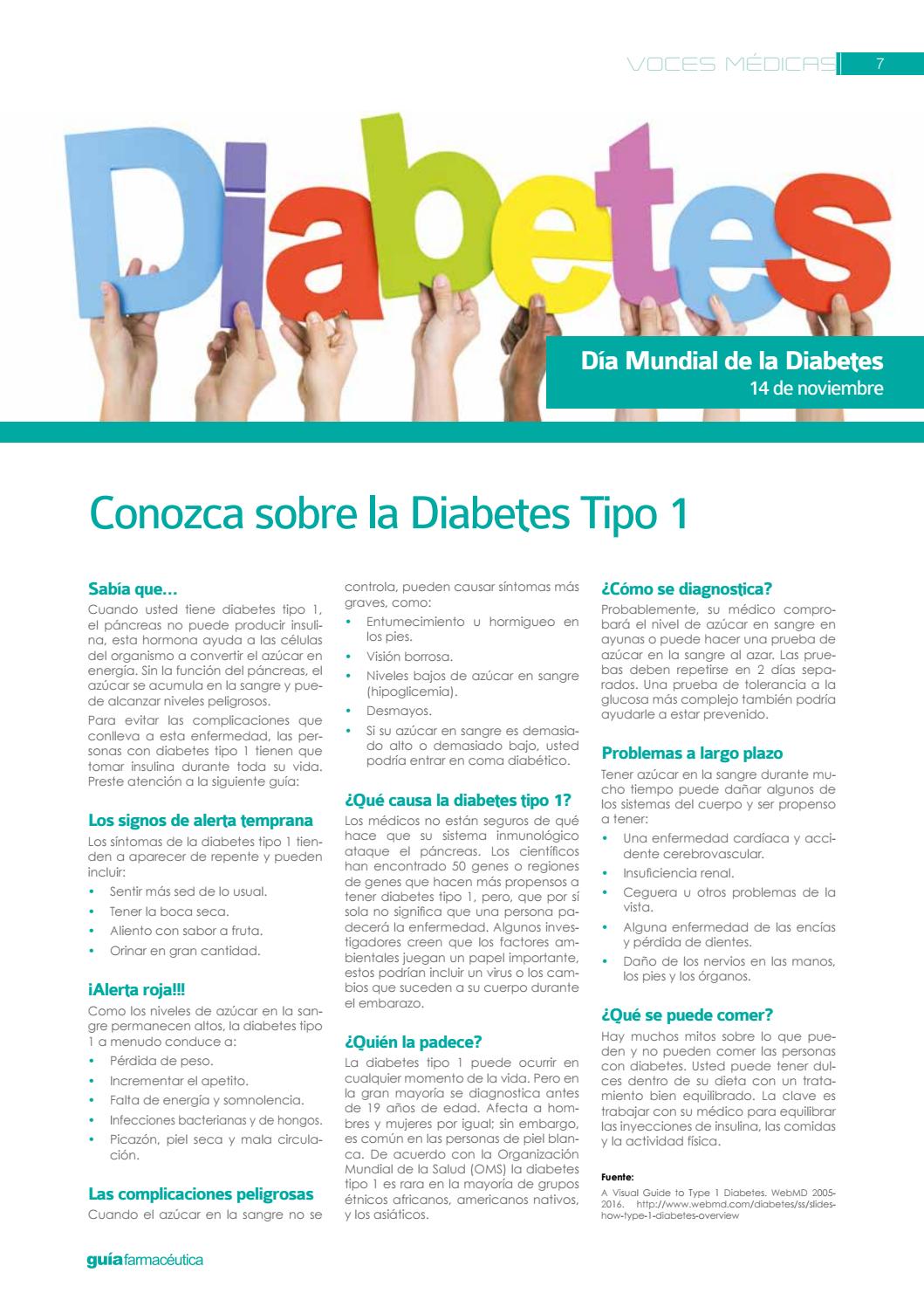 diabetes tipo 1 de webmd