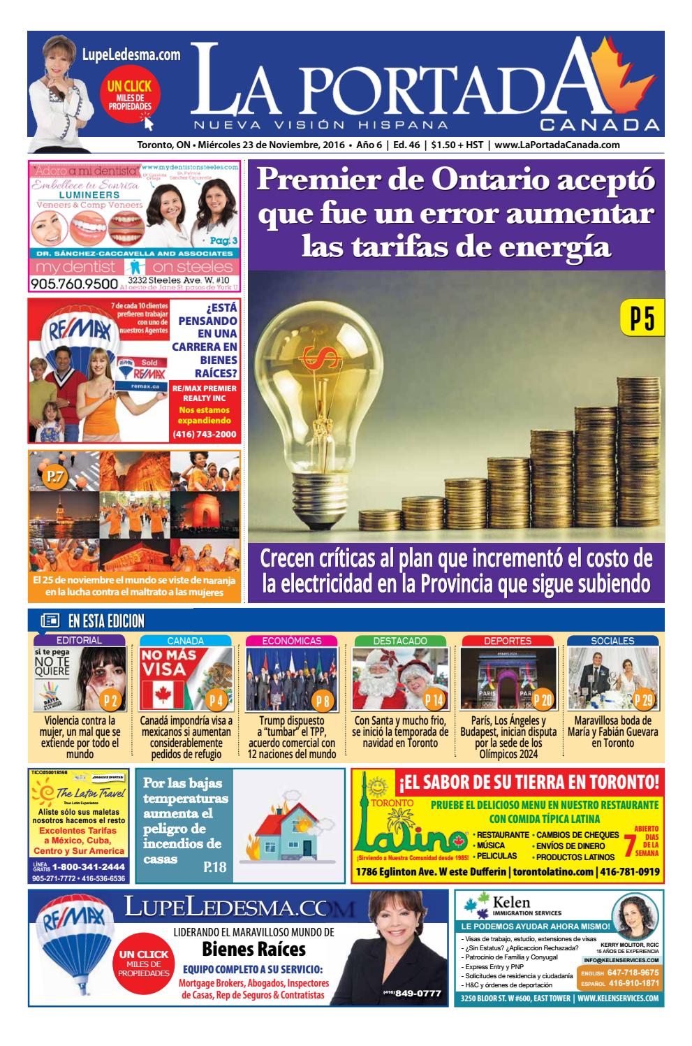 2016 46 Laportada 23 November 2016 By Comercio Latino Issuu - 