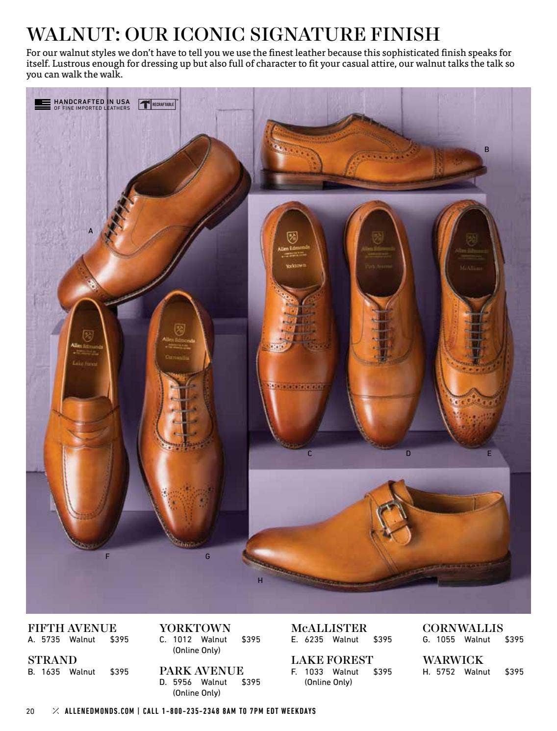 2016 Allen Edmonds Spring Styles by Allen Edmonds Shoe Corporation