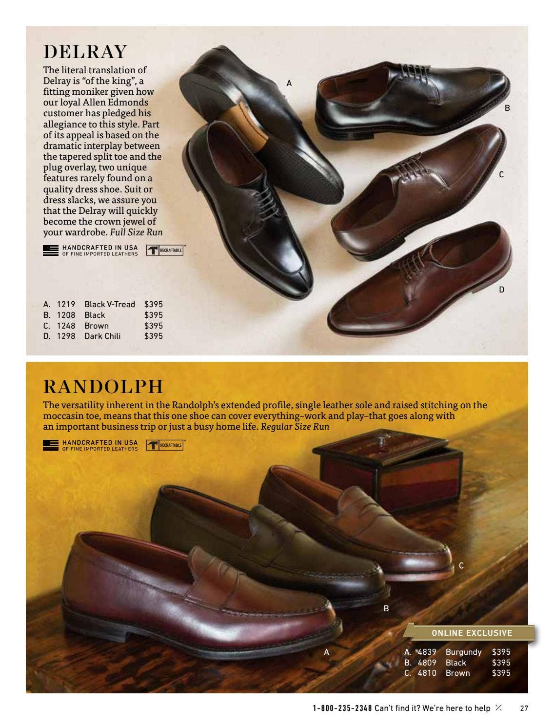 2016 Allen Edmonds Spring Styles by Allen Edmonds Shoe Corporation