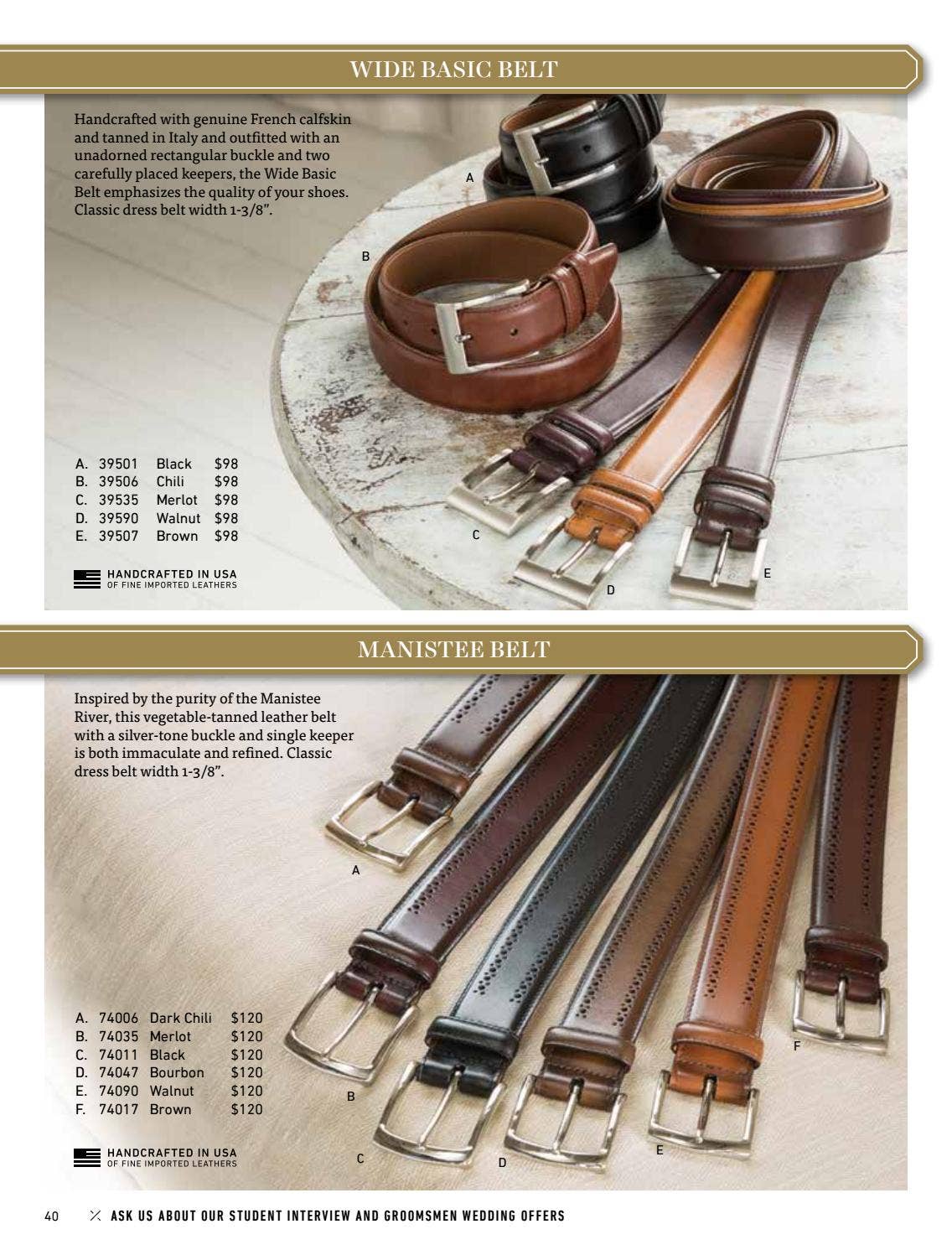 2016 Allen Edmonds Spring Styles by Allen Edmonds Shoe Corporation