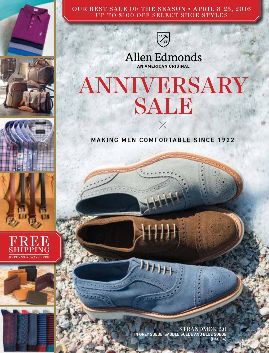2016 Allen Edmonds Anniversary Sale by Allen Edmonds Shoe Corporation