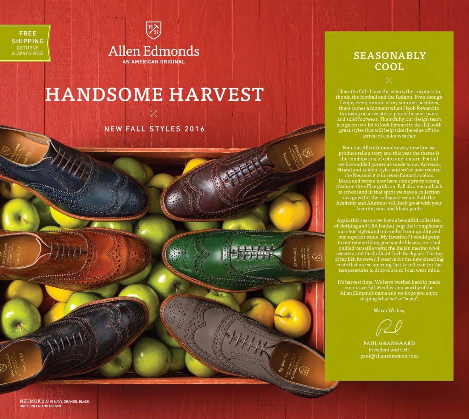 2016 Allen Edmonds Fall Styles by Allen Edmonds Shoe Corporation Issuu