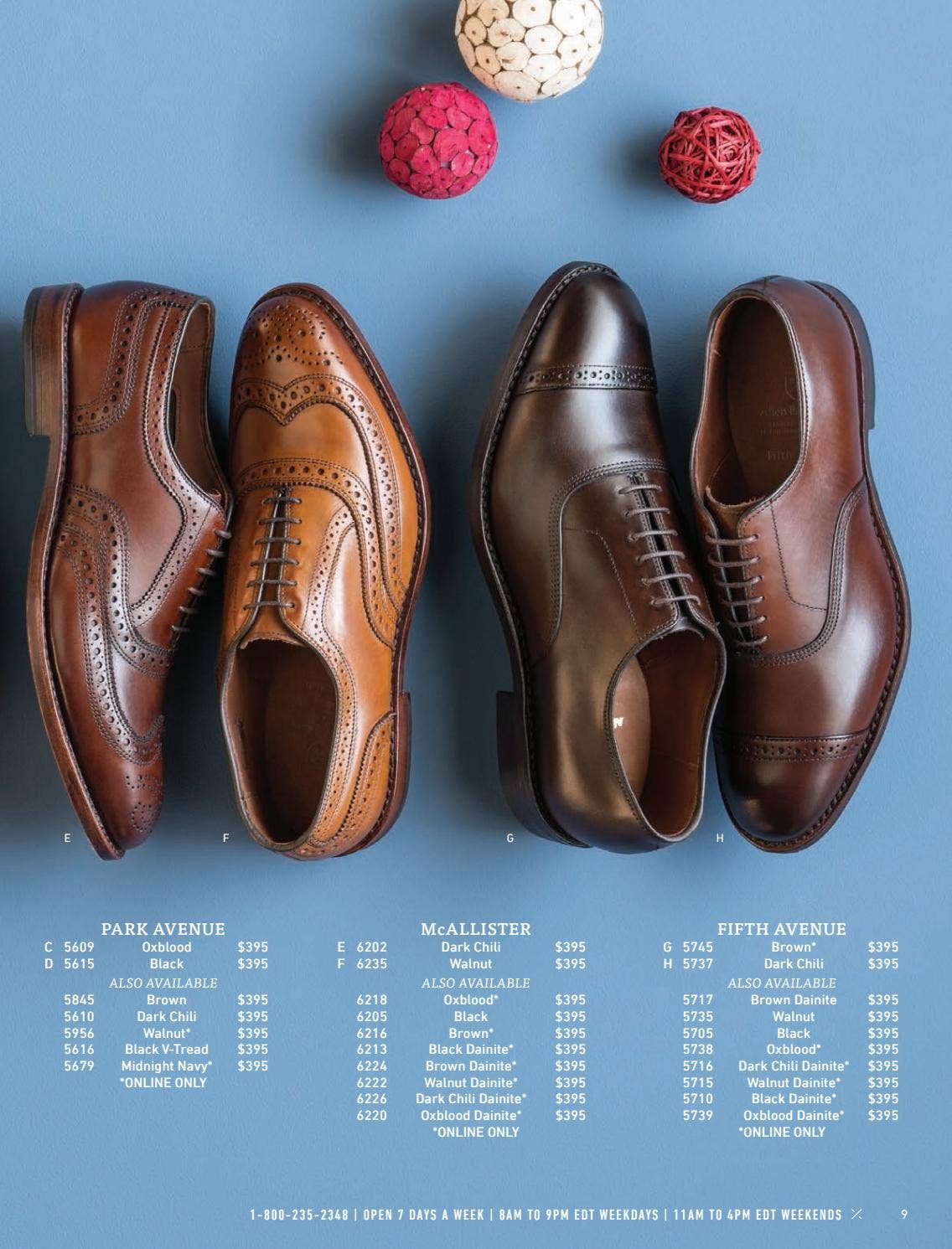 2016 Allen Edmonds Holiday I Catalog by Allen Edmonds Shoe Corporation