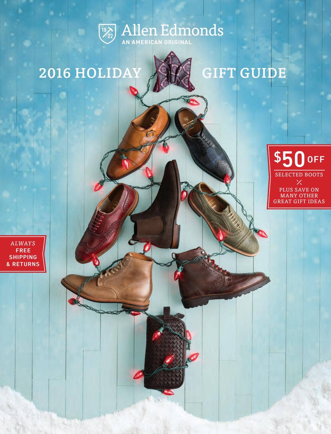 2016 Allen Edmonds Holiday II Catalog by Allen Edmonds Shoe Corporation