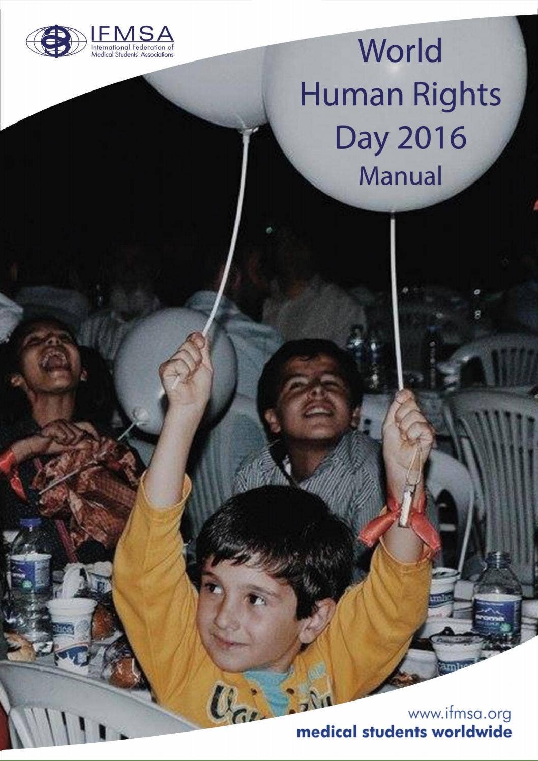 World Human Rights Day 2016 - SCORP Manual by International Federation ...