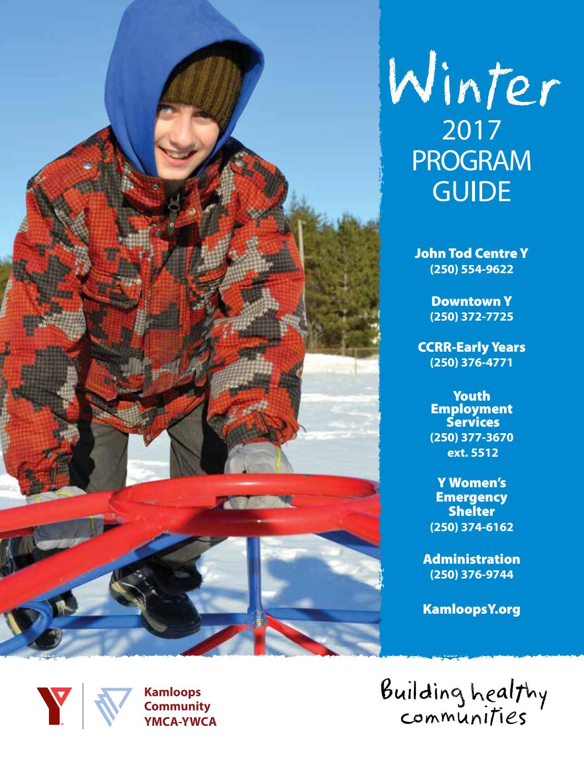 YMCA - Winter 2017 Program Guide by KamloopsThisWeek - Issuu