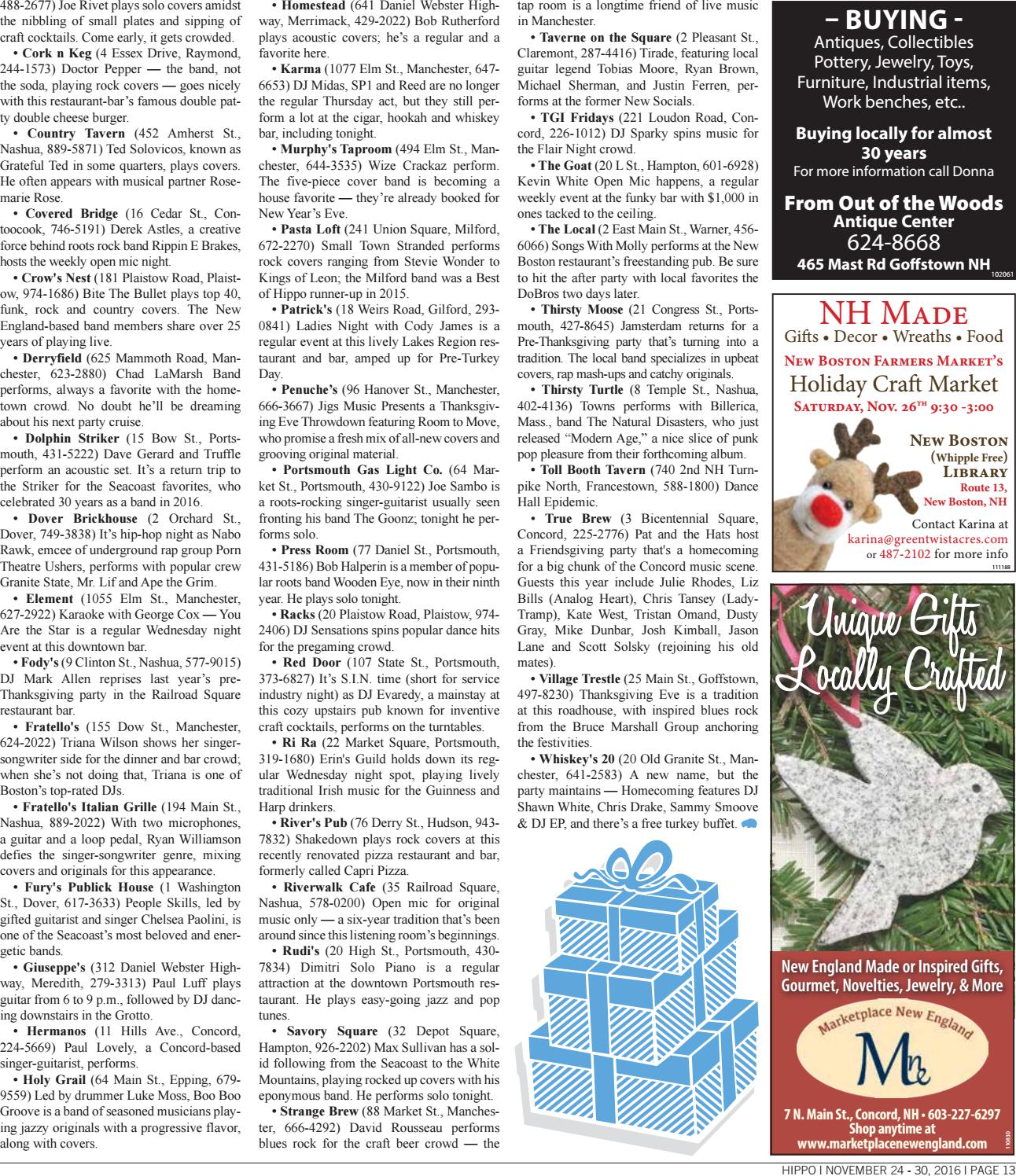 Hippo 11 24 16 By The Hippo Issuu