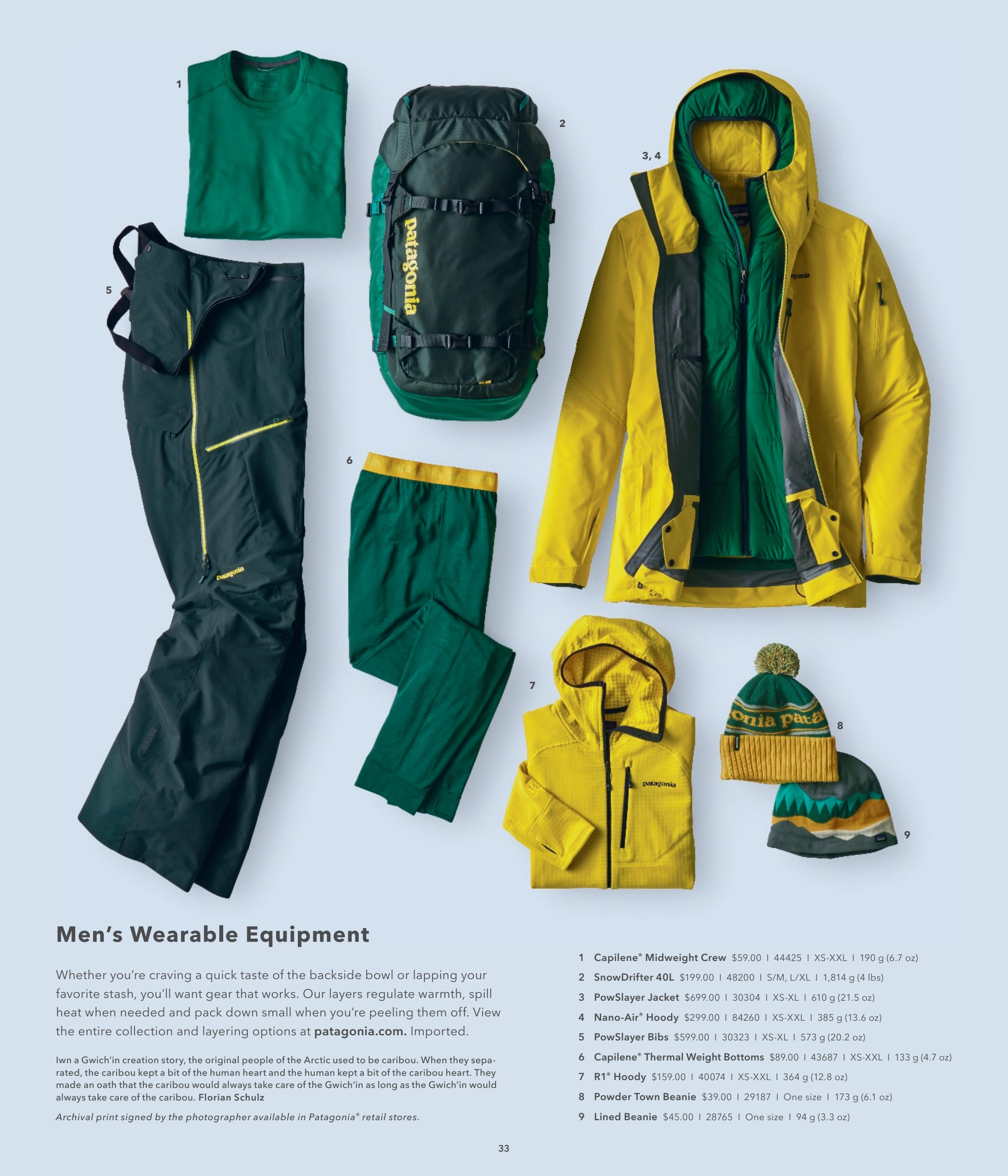 Patagonia Arctic 2016 Catalog (U.S.) by Patagonia - The Cleanest Line -  Issuu
