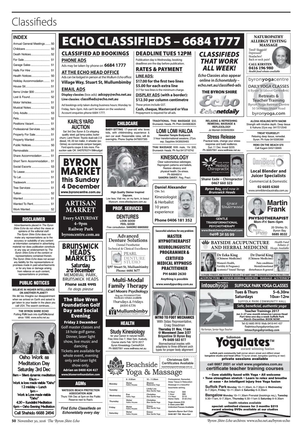 Byron Echo Classifieds Property For Sale Byron Echo Classifieds Property For Sale