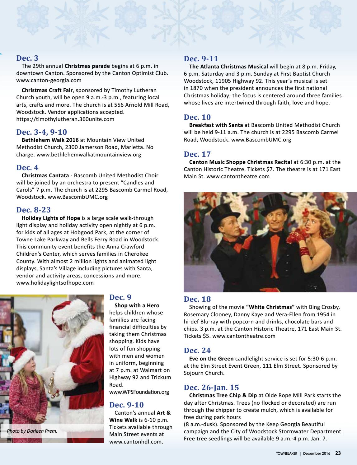 12 16 townelaker webfinal by aroundabout local media inc issuu atlanta christmas musical