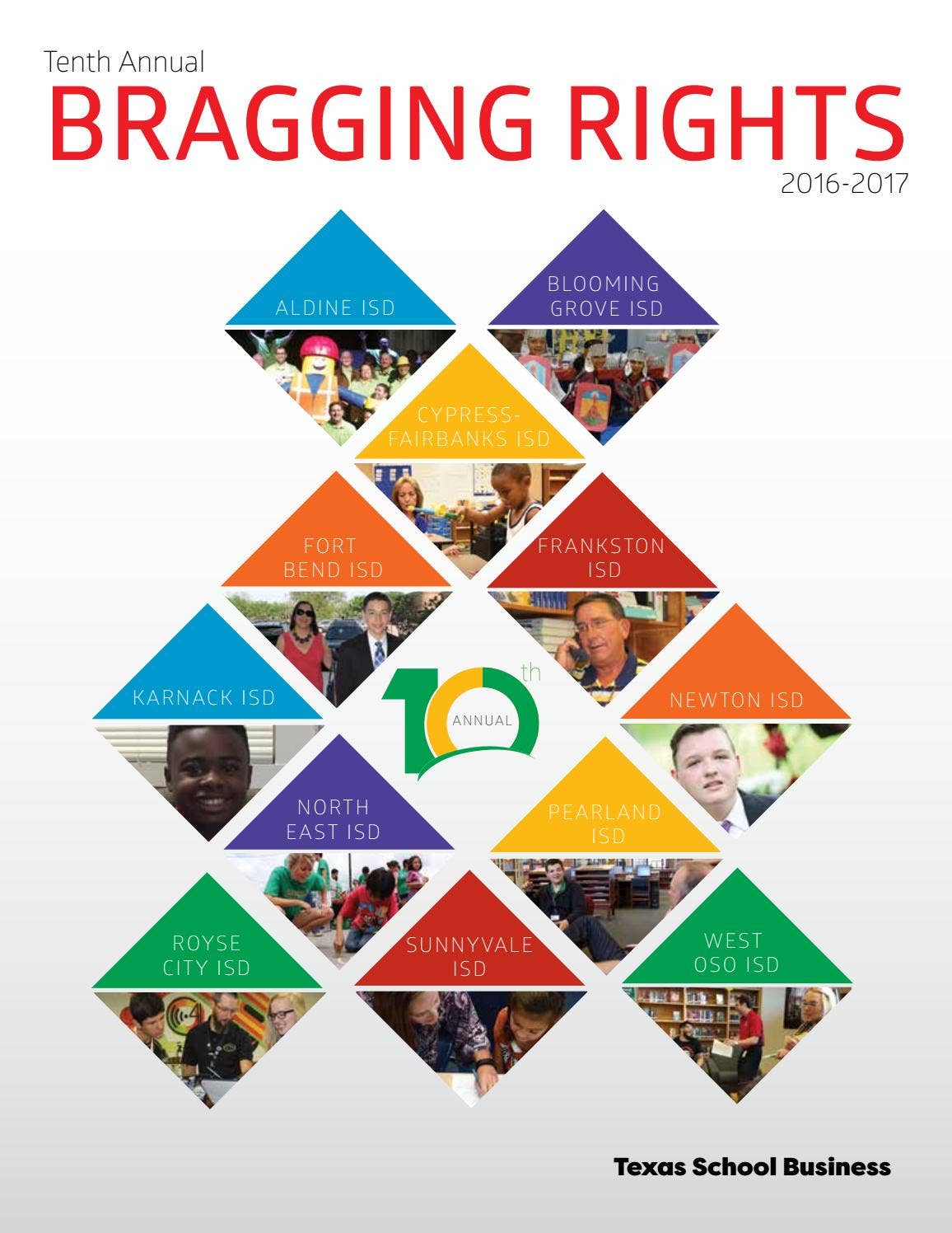 Tenth Annual Bragging Rights 2016-17 by Texas Association of School ...