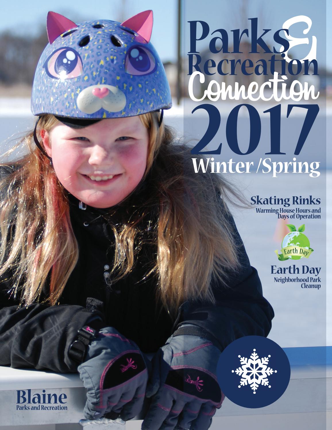 2017 Winter/Spring Parks and Recreation Connection by City of Blaine