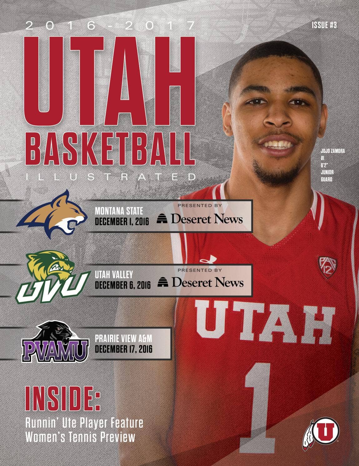 Utah Basketball 2016-17 (Issue 3) by Mills Publishing Sports - Issuu