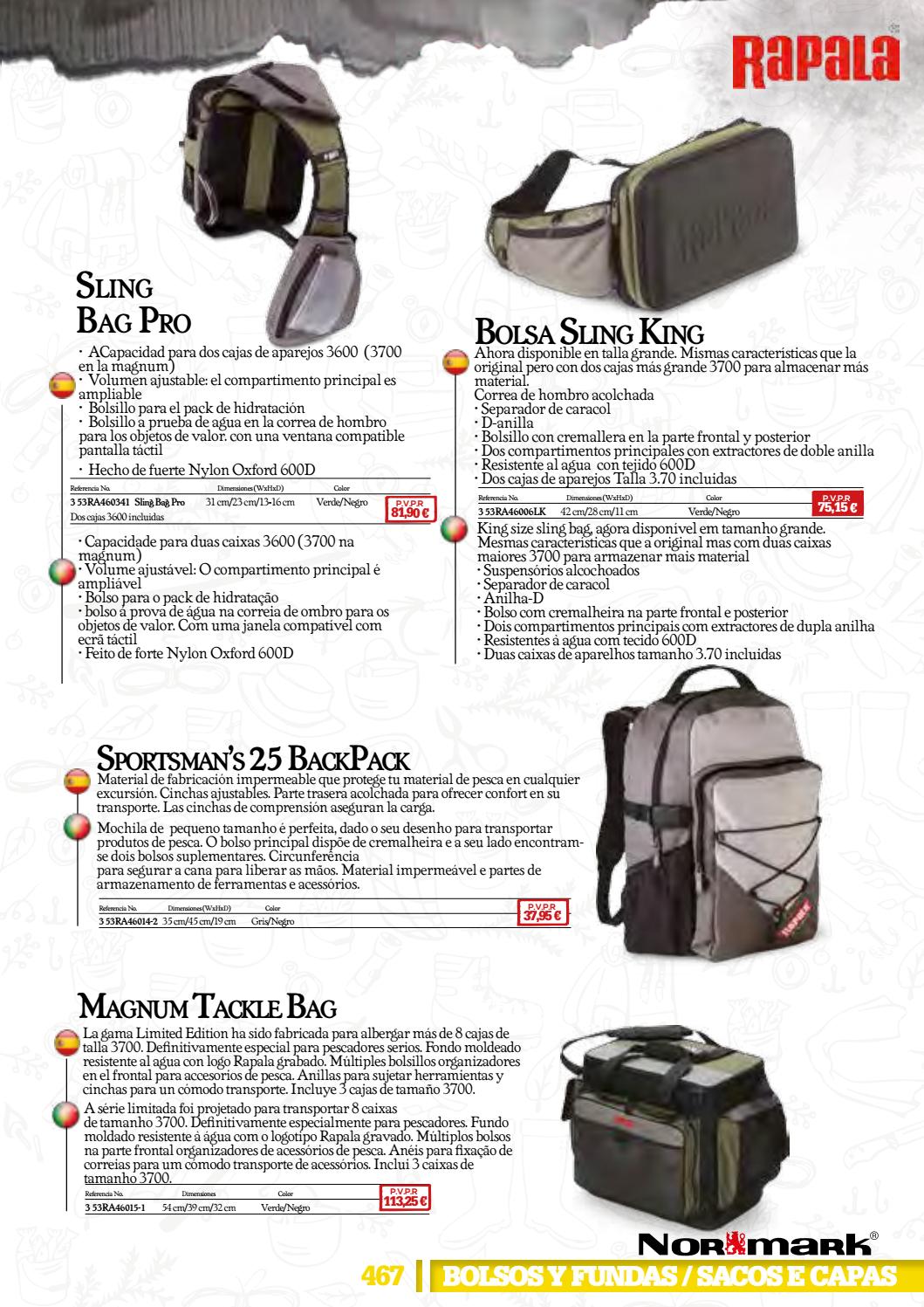 rapala sling bolsa pro magnum