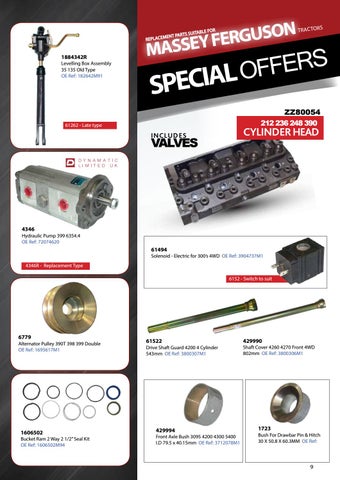 Quality Tractor Parts 灯饰目录 · QTP December Product News 第 9 页